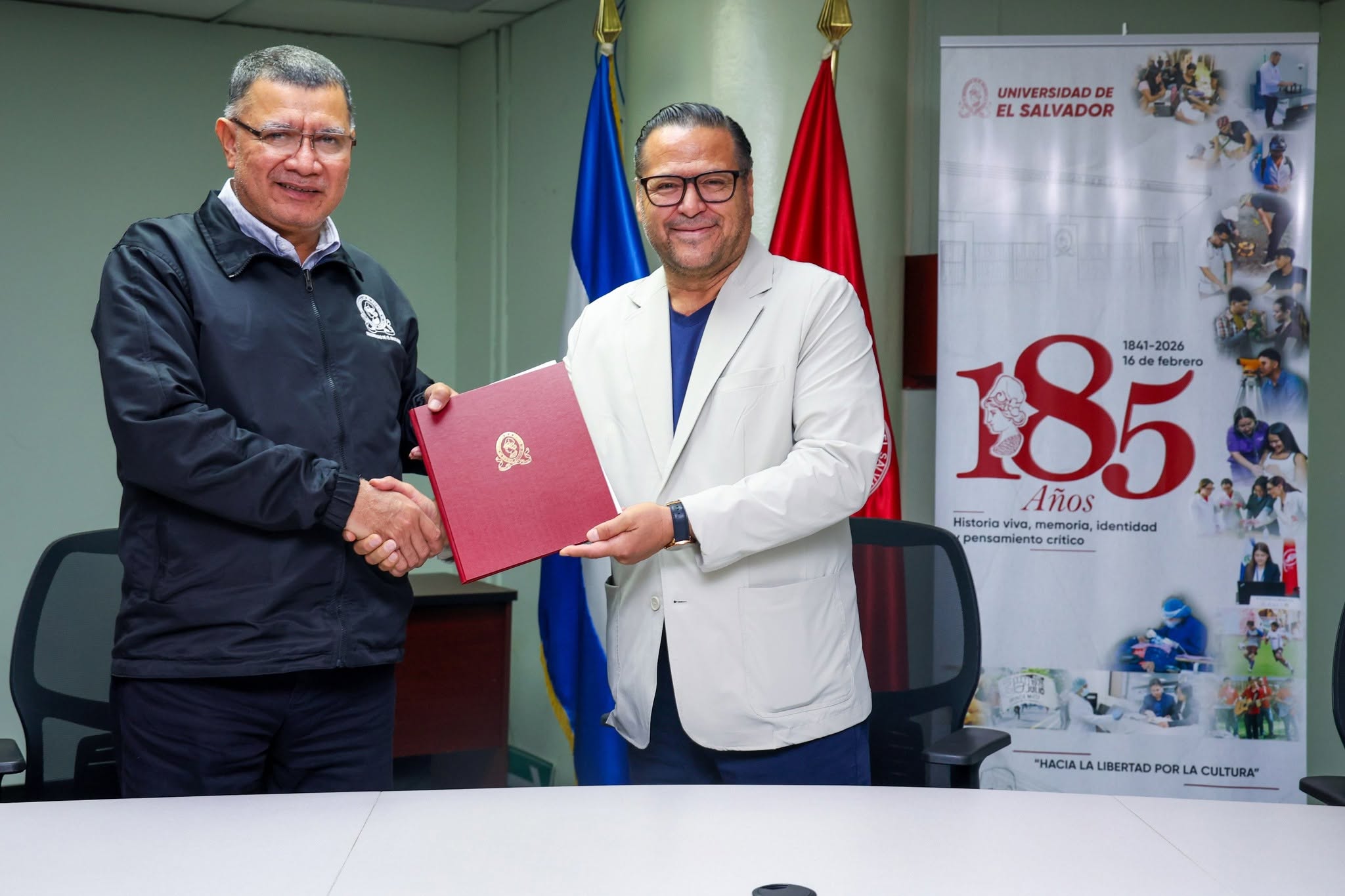 UNIVERSIDAD TECNOLÓGICA METROPOLITANA DE AGUASCALIENTES Y UNIVERSIDAD DE EL SALVADOR ESTABLECEN COOPERACIÓN ACADÉMICA INTERNACIONAL